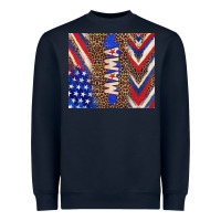 Navy American mama Heavyweight Sweatshirt - TumblerDesignByShophia