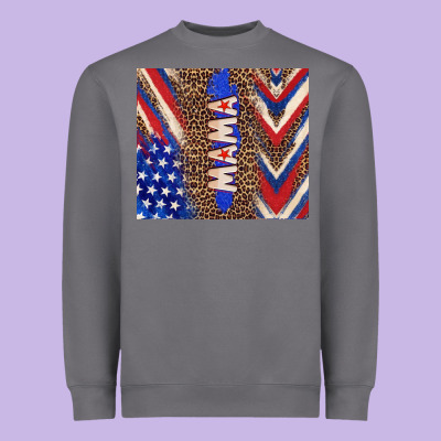 American Mama Heavyweight Sweatshirt Designed By Tumblerdesignbyshophia