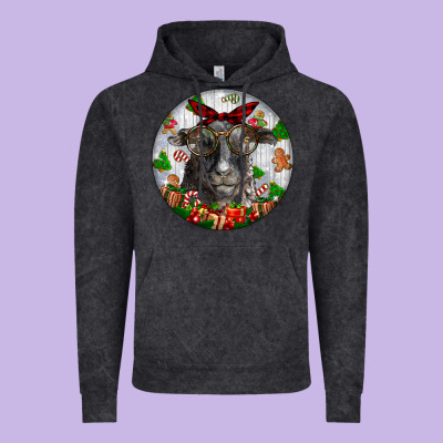 Christmas Dorper Sheep Vintage Hoodie Designed By Lillyallendesigns