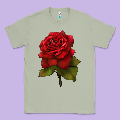Oklahoma Rose Illustrations Classic Tee Designed By Lillyallendesigns