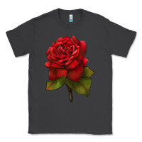 Smoke Oklahoma Rose Illustrations Classic Tee - LillyAllenDesigns