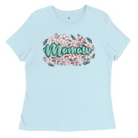 Baby Blue mamaw Ladies Tee - MaliasSmallBusiness