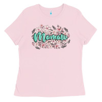 Bubblegum Pink mamaw Ladies Tee - MaliasSmallBusiness