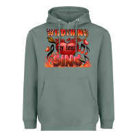 Sage Valentine's Day Wild Thing You Make My Heart Sing Heavyweight Hoodie - FaDigitalArtStudio