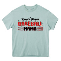 Arona loud and proud baseball mama Heavy Core Tee - MaliasSmallBusiness