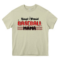 Mossy loud and proud baseball mama Heavy Core Tee - MaliasSmallBusiness
