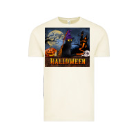 Vintage Arctic Black Cat Halloween Vintage Tee - LillyAllenDesigns