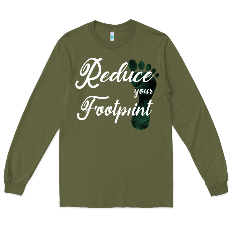 Climate Change Reduce Your Carbon Footprint Gift Long Sleeve Tee by Bettercallsaul | Teevron