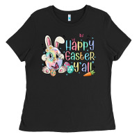 Happy Easter Y'all Ladies Tee | Teevron