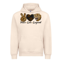 Sandshell Peace Love Lion Head Urban Hoodie - LillyAllenDesigns