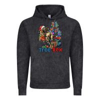 Vintage Black Tree Rex T-Rex Vintage Hoodie - LillyAllenDesigns