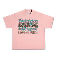 Salmon this is what an awesome dental hygienist looks like Urban Heavy Tee - JahusDesignShop