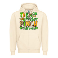 Sandshell St. Patrick's They call me mister pinch charming Zipper Hoodie - OliviaCreatesArt