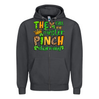 Smoke St. Patrick's They call me mister pinch charming Zipper Hoodie - OliviaCreatesArt
