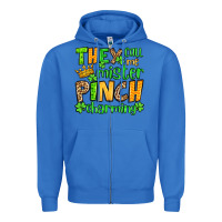 True Royal St. Patrick's They call me mister pinch charming Zipper Hoodie - OliviaCreatesArt