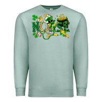 Seafoam nurse st patrick Premium Sweatshirt - FaDigitalArtStudio