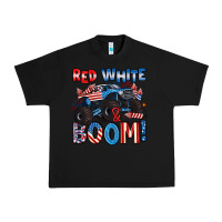 Black red white and boom 4th of july Urban Heavy Tee - Artiststas