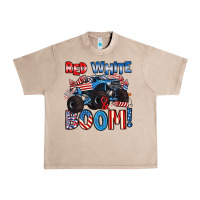 French Oak red white and boom 4th of july Urban Heavy Tee - Artiststas