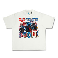 Pistachio red white and boom 4th of july Urban Heavy Tee - Artiststas