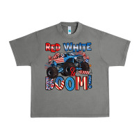Tornado red white and boom 4th of july Urban Heavy Tee - Artiststas