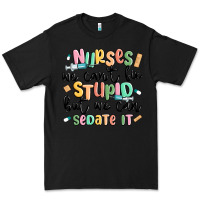Black nurses we cant fix stupid Premium Tee - MaliasSmallBusiness