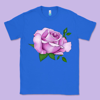Life's Little Pleasures Rose Classic Tee Designed By Lillyallendesigns