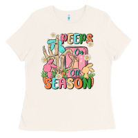 Bone peeps season mode on Ladies Tee - MaliasSmallBusiness