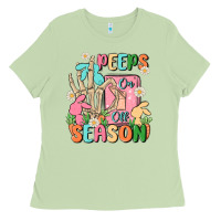 Matcha peeps season mode on Ladies Tee - MaliasSmallBusiness