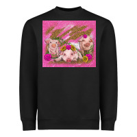 Black pigs Heavyweight Sweatshirt - TumblerDesignByShophia