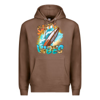 Chestnut Salty vibes Premium Hoodie - FaDigitalArtStudio