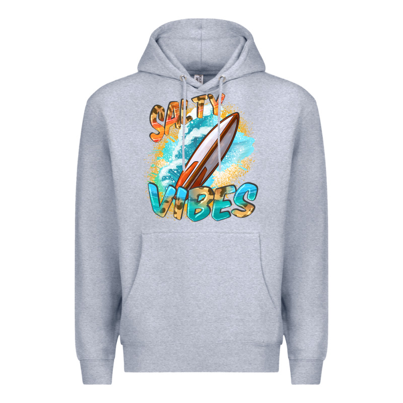Salty Vibes Premium Hoodie by FaDigitalArtStudio | Teevron