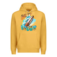 Mustard Salty vibes Premium Hoodie - FaDigitalArtStudio