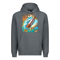 Rock Salty vibes Premium Hoodie - FaDigitalArtStudio