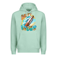 Seafoam Salty vibes Premium Hoodie - FaDigitalArtStudio