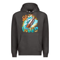 Smoke Salty vibes Premium Hoodie - FaDigitalArtStudio