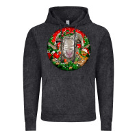 Vintage Black christmas rambouillet sheep Vintage Hoodie - LillyAllenDesigns