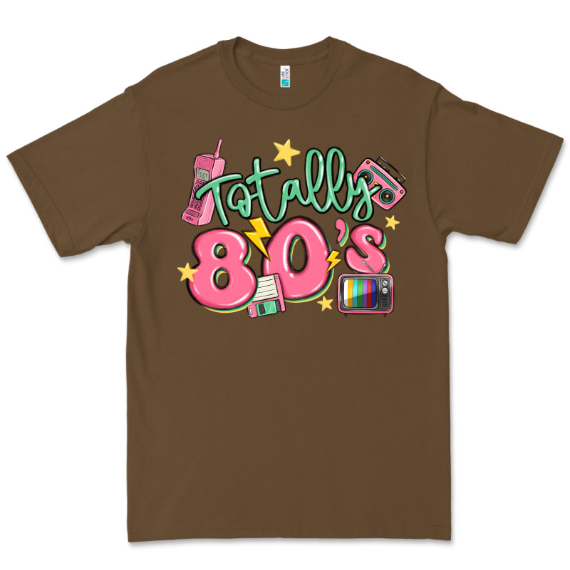 Totally 80s Retro Vintage Premium Tee by MaliasSmallBusiness | Teevron