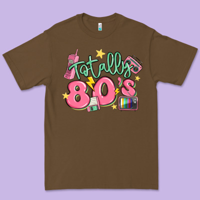 Totally 80s Retro Vintage Premium Tee Designed By Maliassmallbusiness