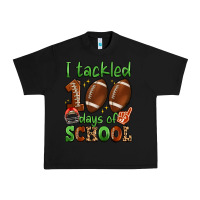 Black i tackled 100 days of school Urban Heavy Tee - Artiststas