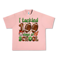 Salmon i tackled 100 days of school Urban Heavy Tee - Artiststas