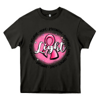 Asphalt fight breast cancer Heavy Core Tee - MaliasSmallBusiness