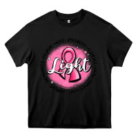 Black fight breast cancer Heavy Core Tee - MaliasSmallBusiness