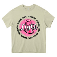 Mossy fight breast cancer Heavy Core Tee - MaliasSmallBusiness