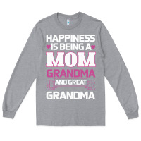 Heather Grey Mom Grandma Long Sleeve Tee - Bettercallsaul