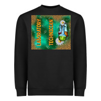Black laboratory technician Heavyweight Sweatshirt - TumblerDesignByShophia