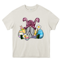 Cream easter gnome with eggs Heavy Core Tee - AdoDesignShop