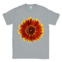 Heather Grey Little Becka Sunflower Classic Tee - LillyAllenDesigns