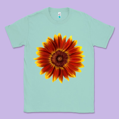 Little Becka Sunflower Classic Tee Designed By Lillyallendesigns