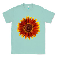 Seafoam Little Becka Sunflower Classic Tee - LillyAllenDesigns