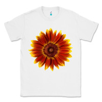 White Little Becka Sunflower Classic Tee - LillyAllenDesigns